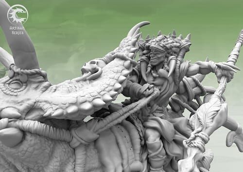 Conquest: Wadrhun - Thunder Chieftain Artisan Series