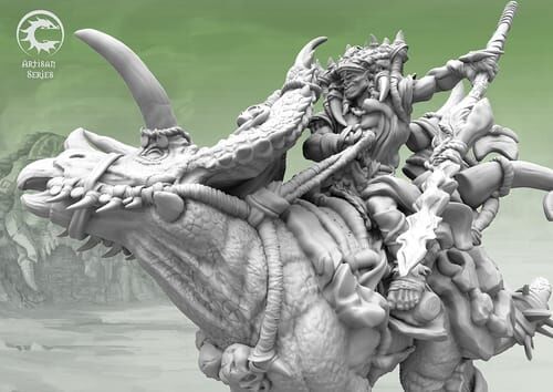 Conquest: Wadrhun - Thunder Chieftain Artisan Series