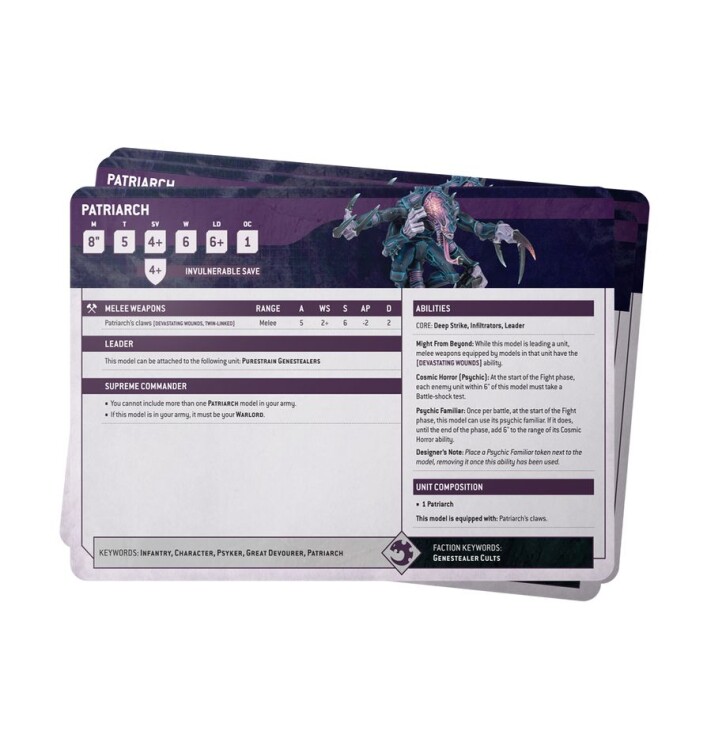 Datasheet Cards: Genestealer Cults (EN)