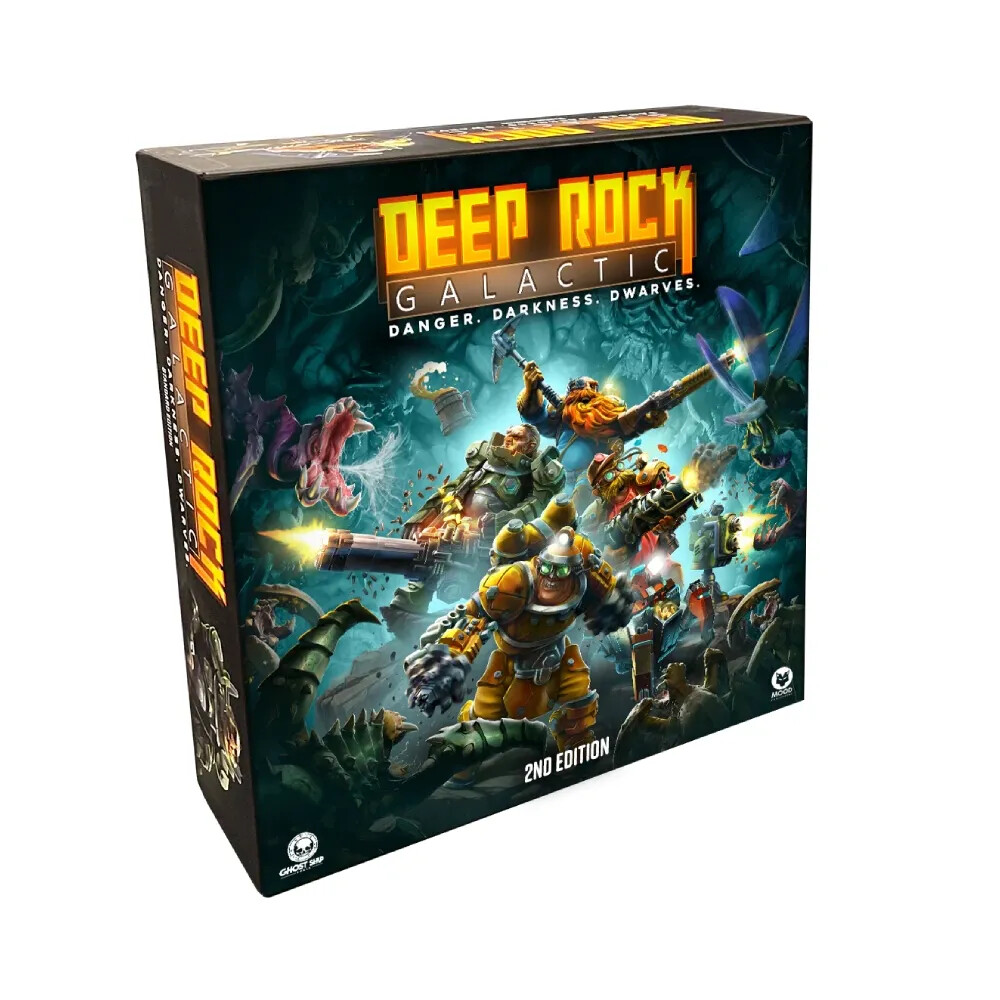Deep Rock Galactic: The Board Game (anglicky, druhé vydání)