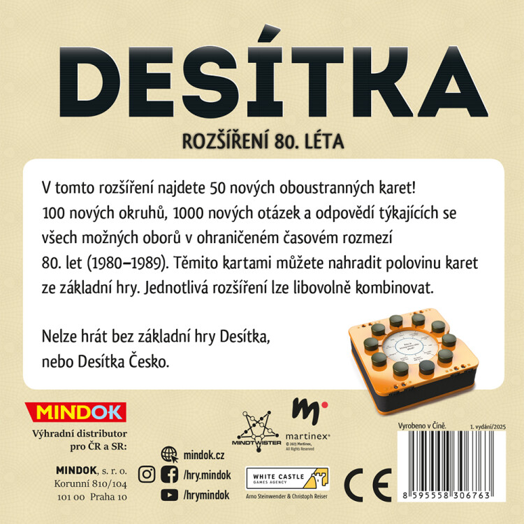 Desítka: 80. léta (rozšíření)
