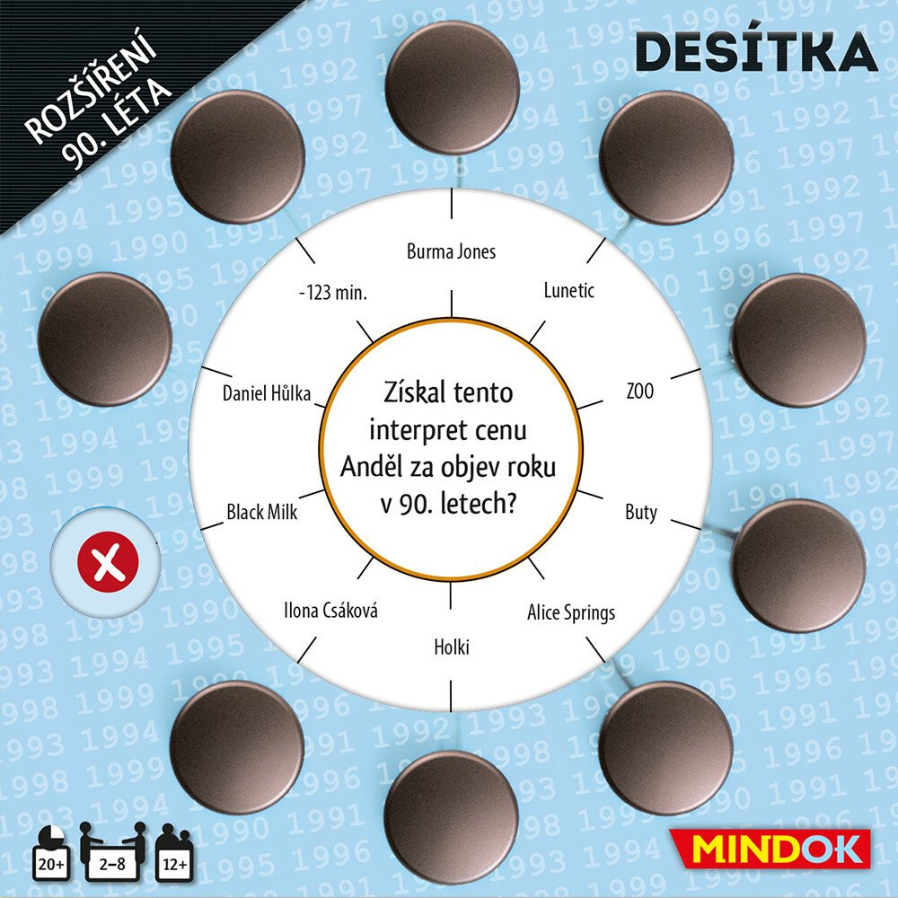 Desítka: 90. léta