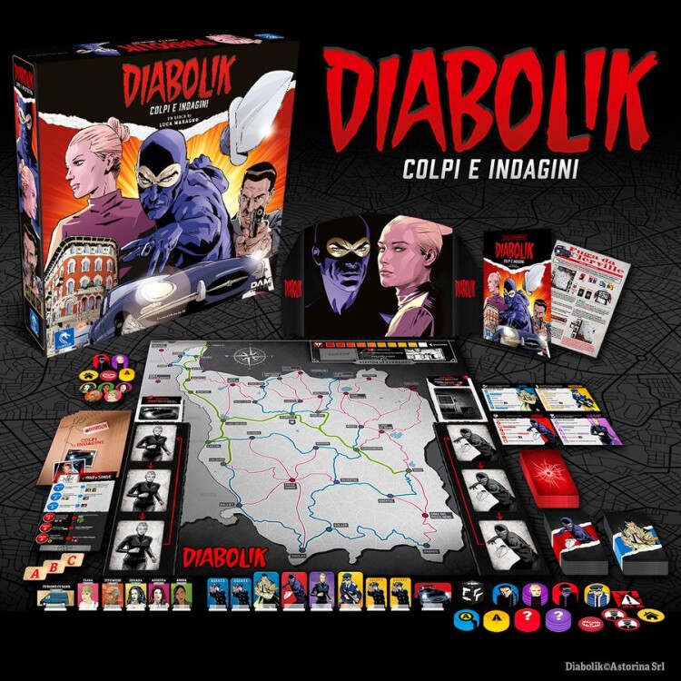 Diabolik - Heists and Investigations