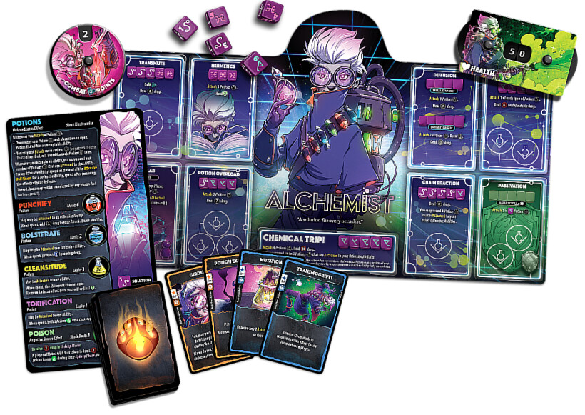 Dice Throne: Hero Pack Alchemist