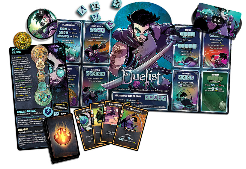 Dice Throne: Hero Pack Duellist