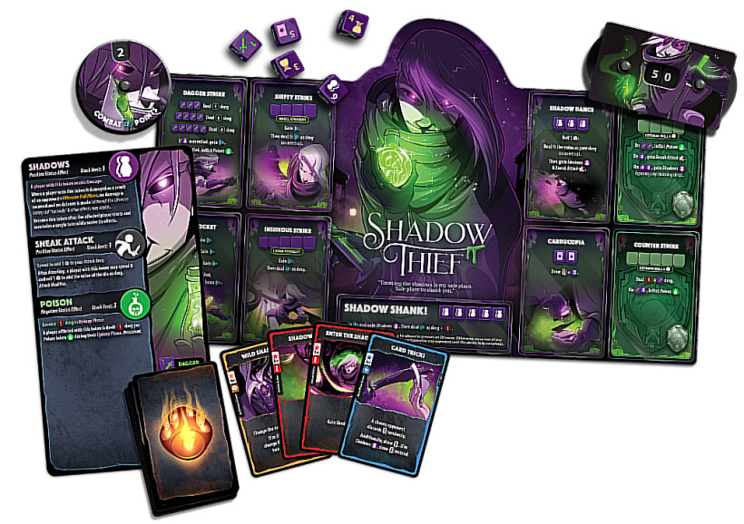 Dice Throne: Hero Pack Shadow Thief