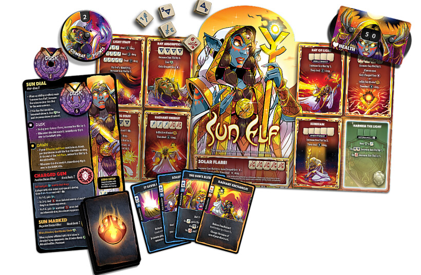 Dice Throne: Hero Pack Sun Elf