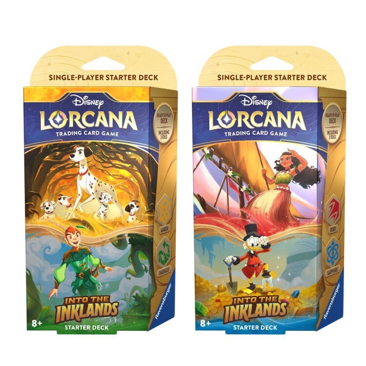 Disney Lorcana: Into the Inklands - Starter Deck Amber & Emerald