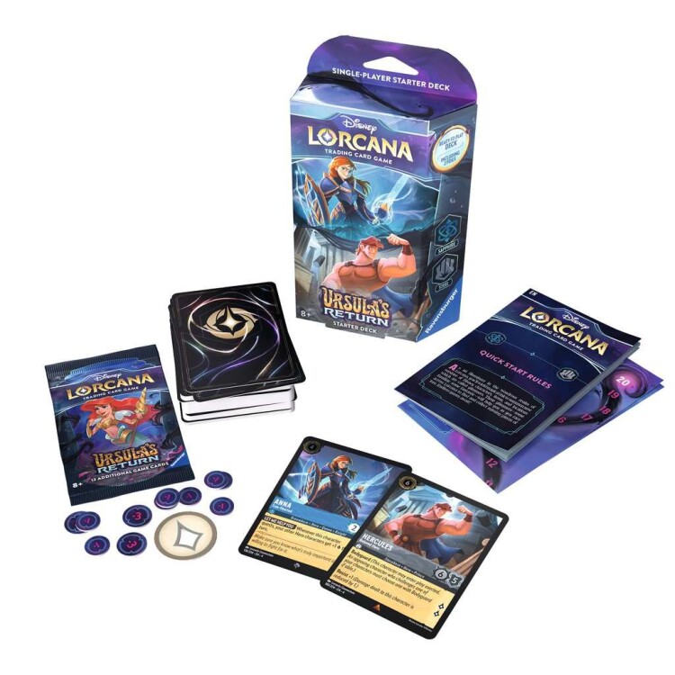 Disney Lorcana: Ursula's Return - Starter Deck Sapphire & Steel