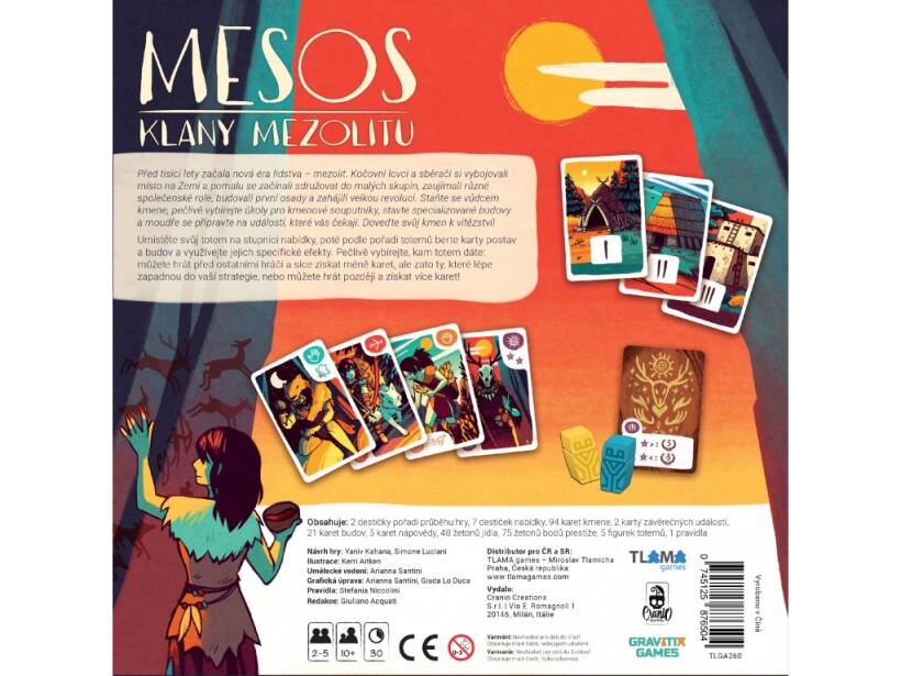 Do oblak + MESOS: Klany mezolitu