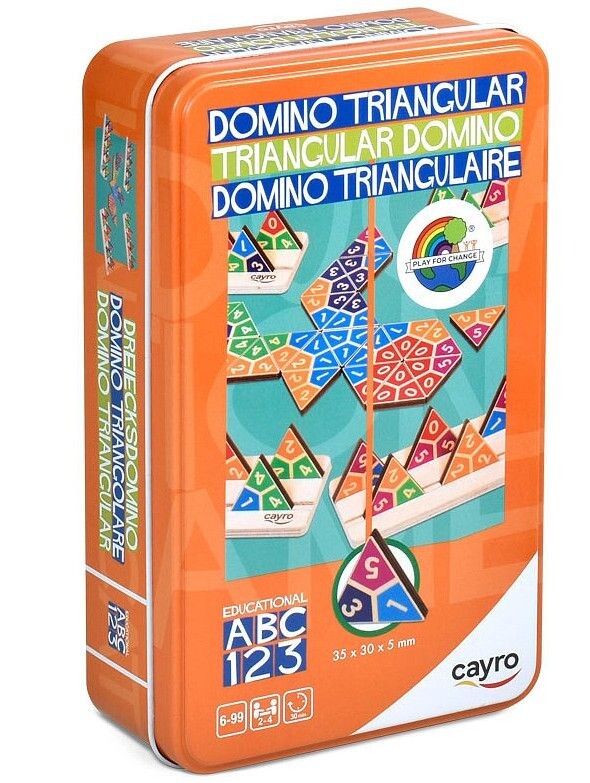 - Domino Triangular box