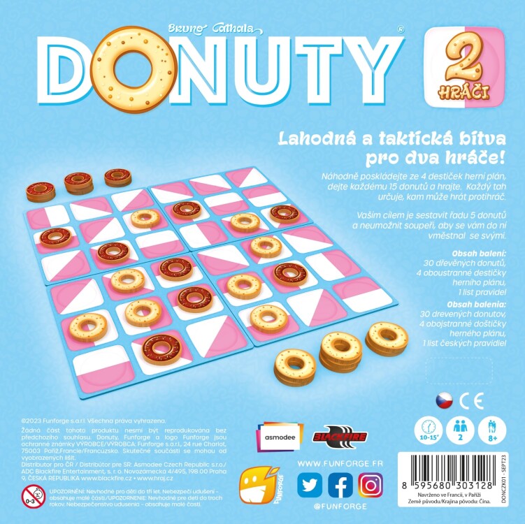 Donuty - desková hra - Bruno Cathala