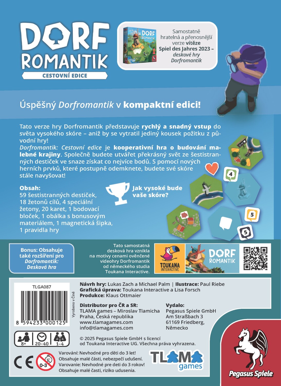 Dorfromantik: Cestovní edice + rozšíření Limes ZDARMA
