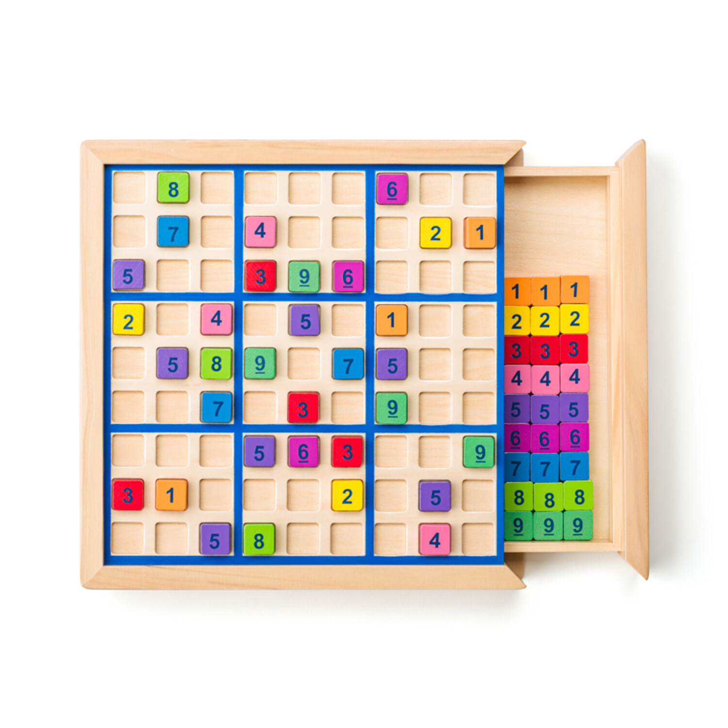 Dřevěné sudoku