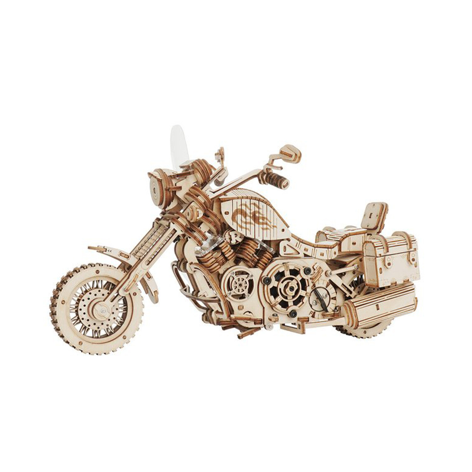 Dřevěný model - Motorka Robotime