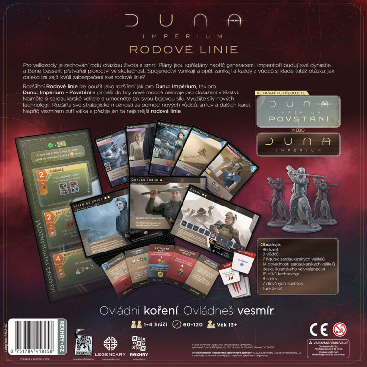 Duna: Impérium - Rodové linie + promo