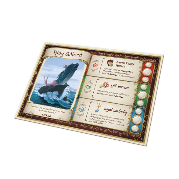 Dungeon Fighter King Gilford Hero Sheet