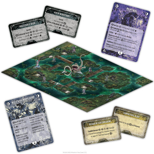 Dungeons & Dragons: Onslaught – Nightmare of the Frogmire Coven: Maps & Monsters Expansion