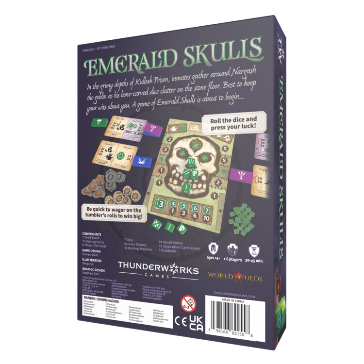 Emerald Skulls