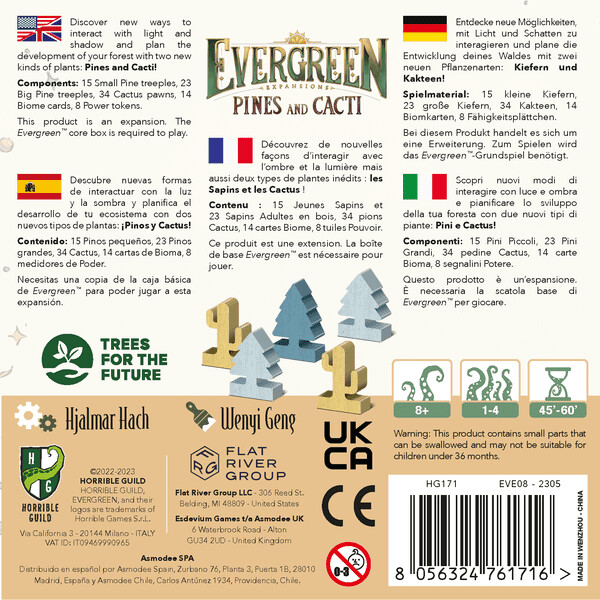 Evergreen: Pines and Cacti
