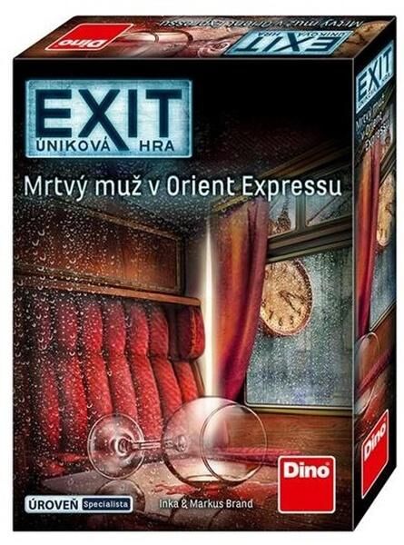 Exit úniková hra: MRTVÝ MUŽ V ORIENT EXPRESU