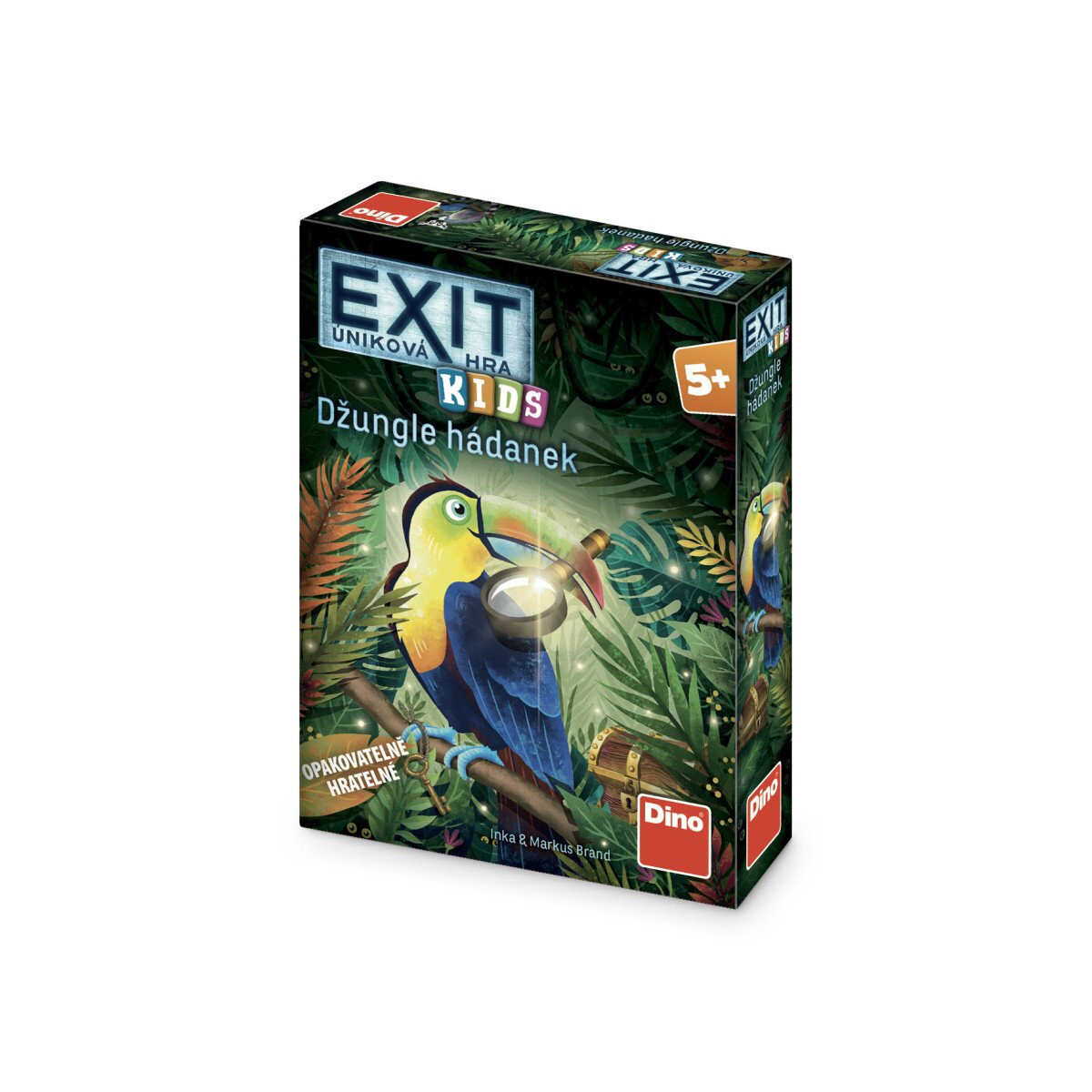 Exit úniková hra pro děti: Džungle hádanek