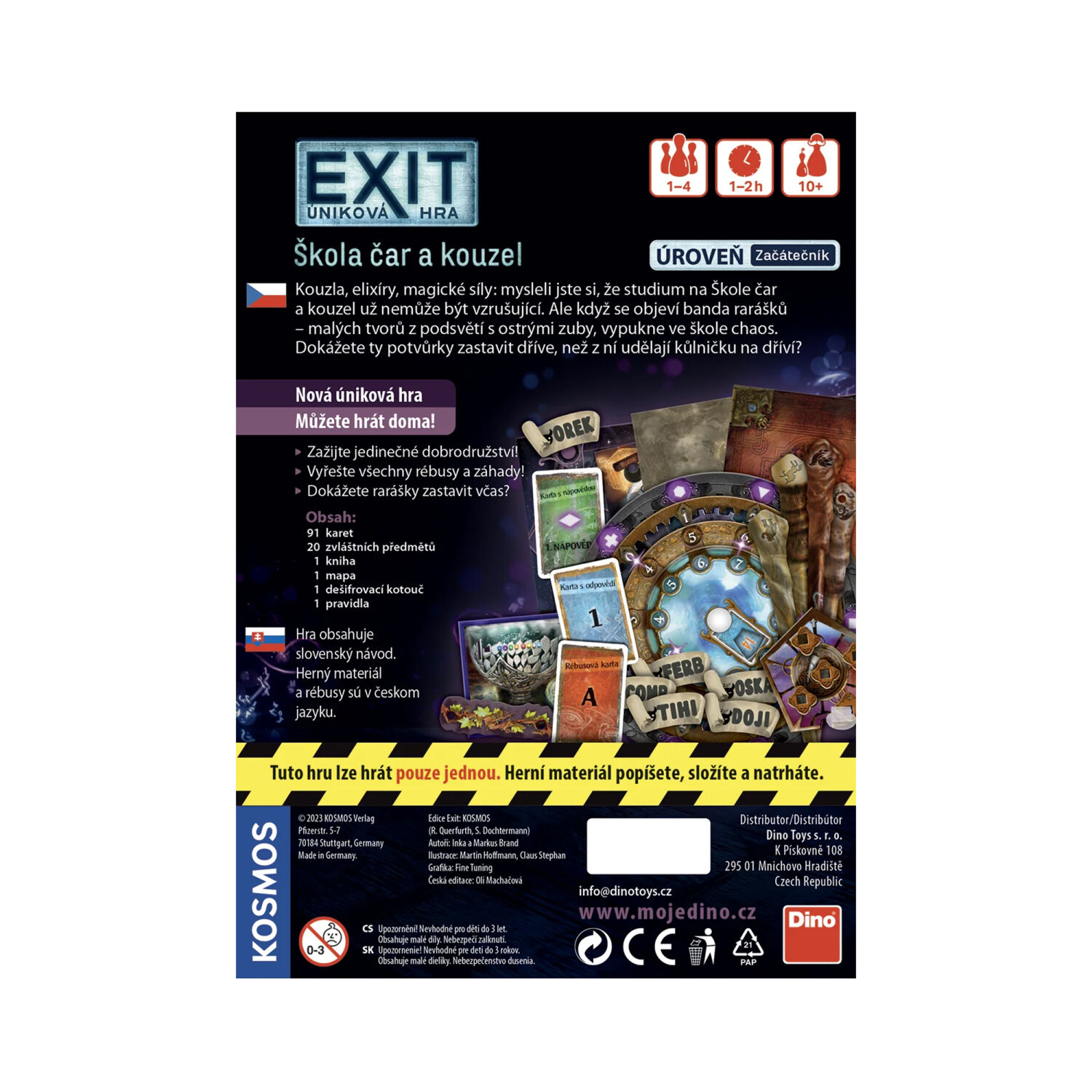 Exit Úniková hra: Škola čar a kouzel