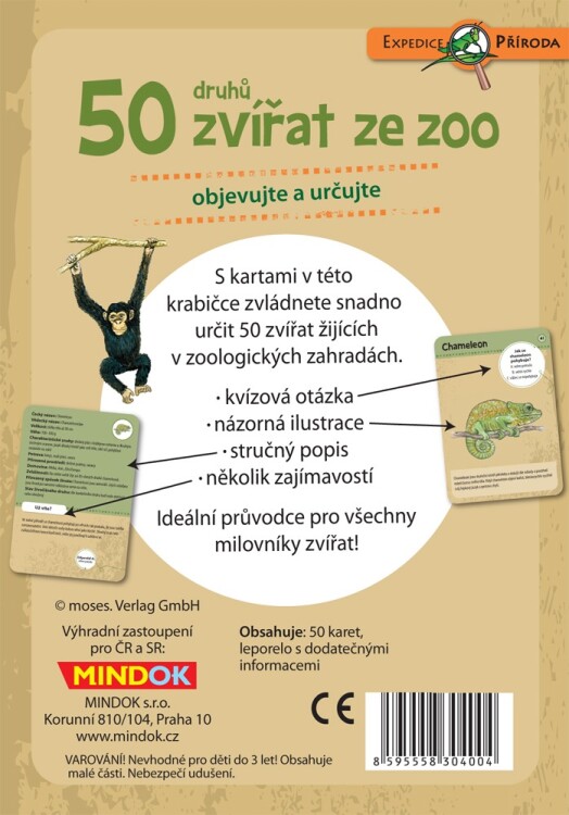Expedice příroda: 50 druhů zvířat ze zoo