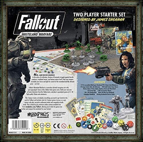 Fallout: Wasteland Warfare - Two Player PVC Starter Set