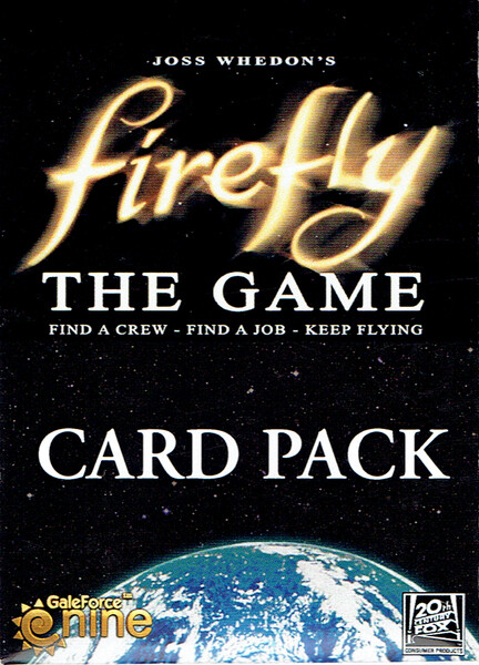 Firefly The Game: Expansion Promo Card Pack