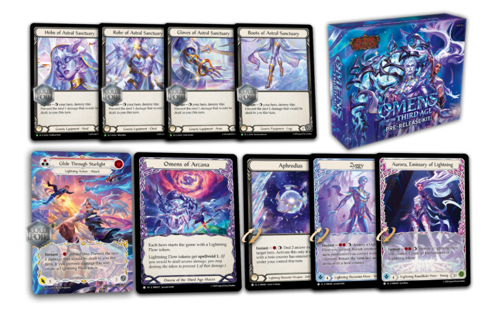 Flesh & Blood TCG - Omens of the Third Age Pre-release Kit