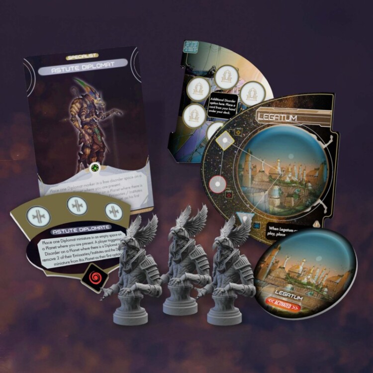 Galactic Renaissance: Astute Diplomats Game Up