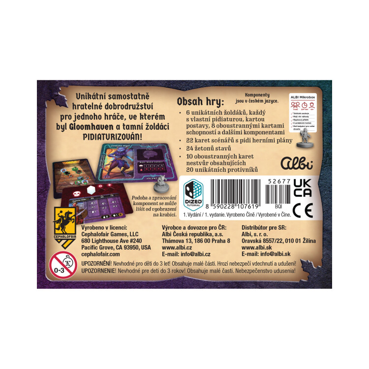 Gloomhaven: Knoflíci a brouci