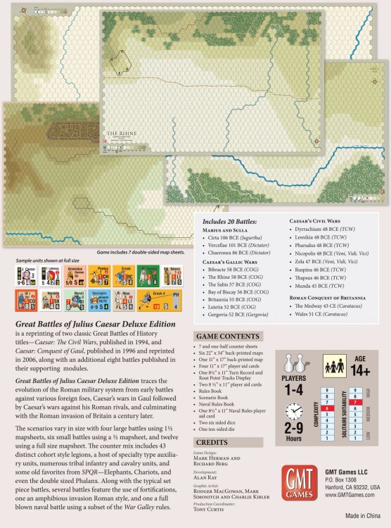 Great Battles of Julius Caesar: Deluxe Edition