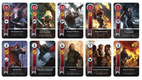 Gwent Legendary Ballad Foil Cards - Monsters EN