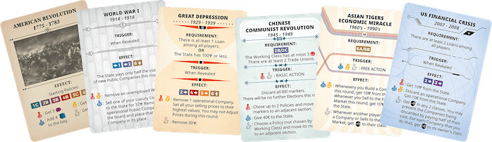 Hegemony: Lead Your Class to Victory – Historical Events