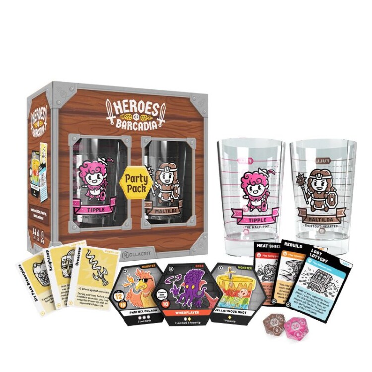 Heroes of Barcadia: Party Pack 2-Additional Player Expansion