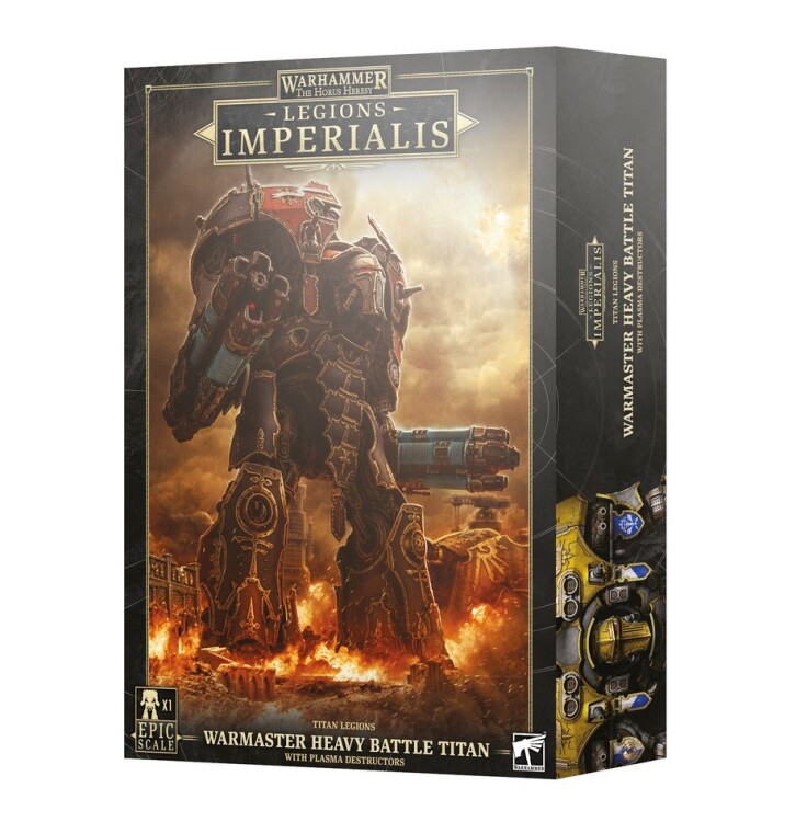 Horus Heresy: Warmaster Heavy Battle Titan with Plasma Destructors