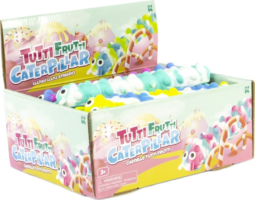 Housenka s přísavkami Tutti Frutti