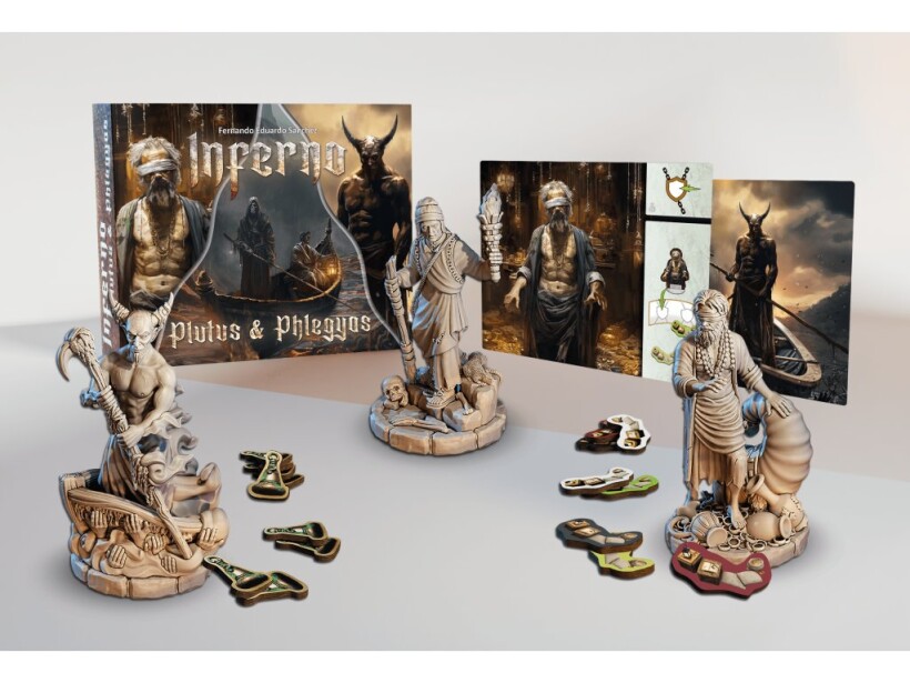 Inferno CZ + Plutus & Phlegyas + Sada miniatur Strážců