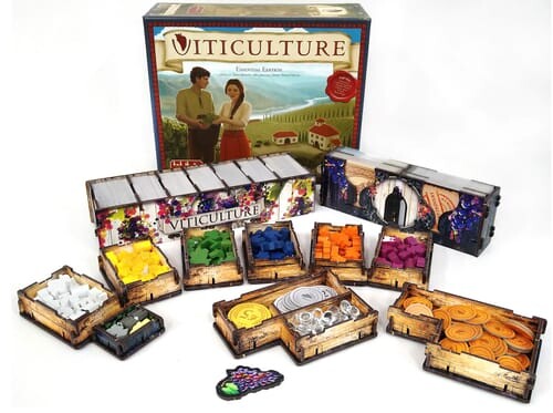 Insert na herní komponenty - Viticulture: Essential Edition (UV Print)