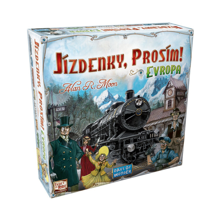 Jízdenky, prosím! Evropa Asmodee Blackfire