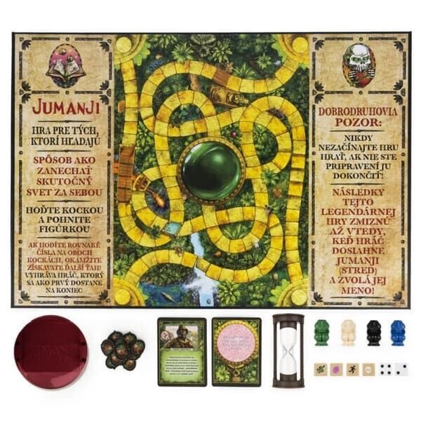 Jumanji společenská hra 8+