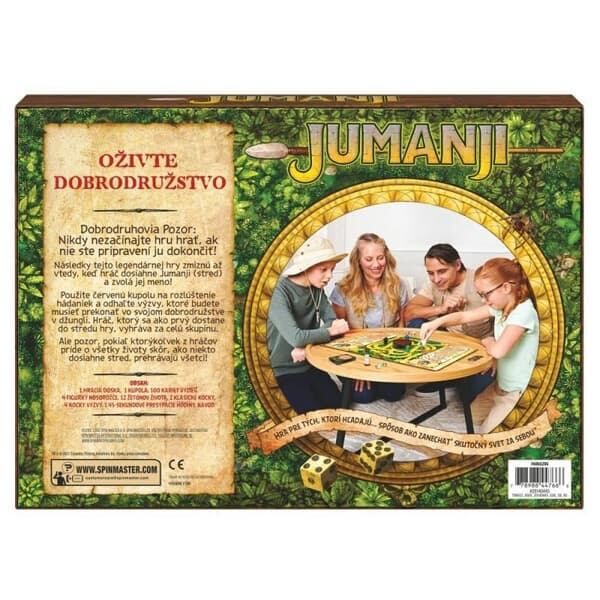 Jumanji společenská hra 8+