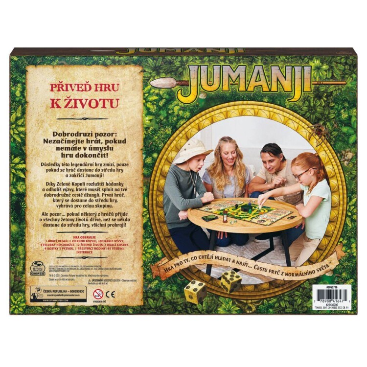 JUMANJI společenská hra