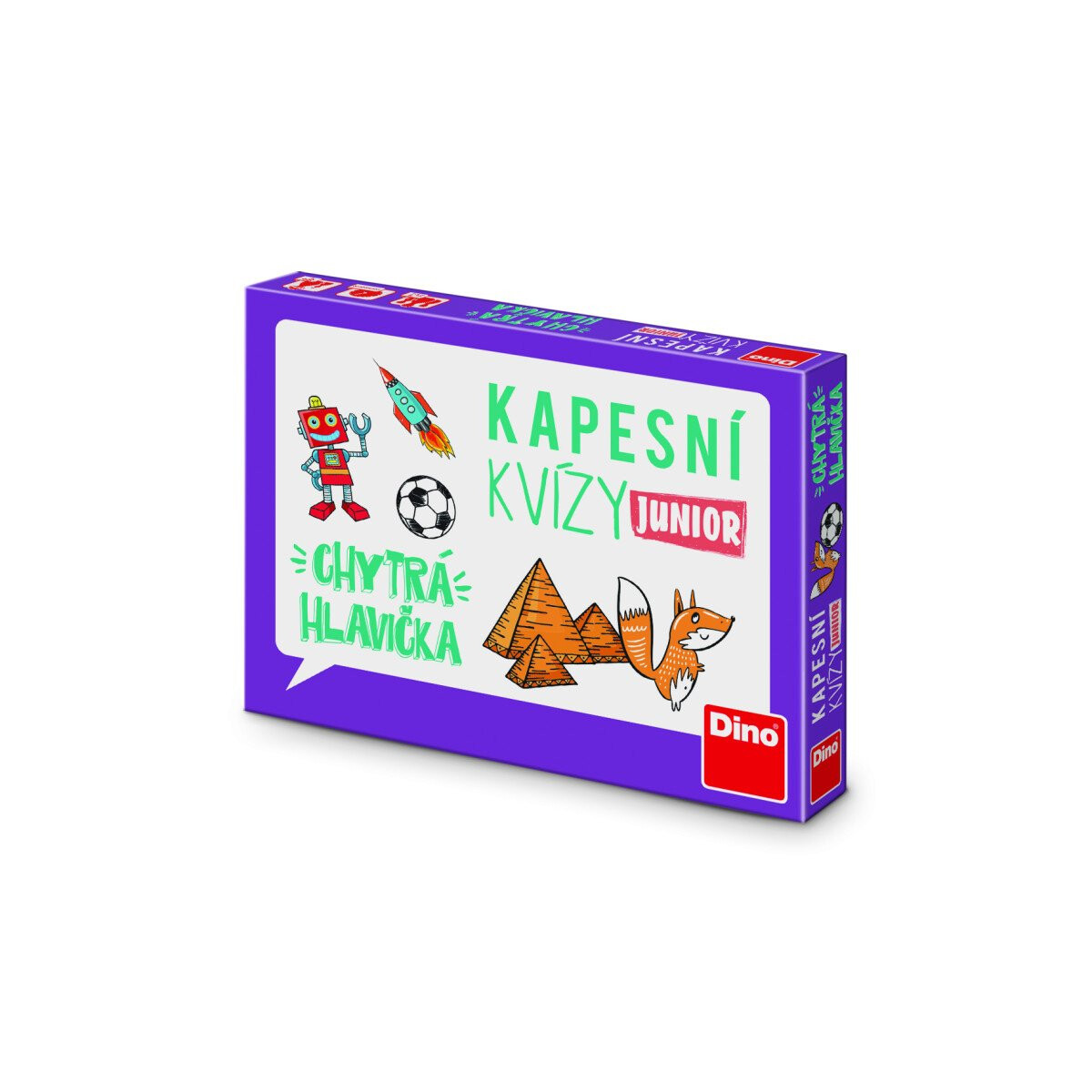 Kapesní kvízy Junior - Chytrá hlavička - Cestovní hra