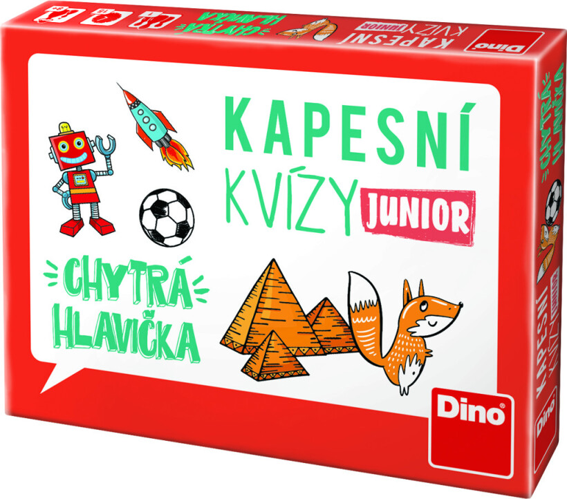 Kapesní kvízy Junior - Chytrá hlavička - Cestovní hra