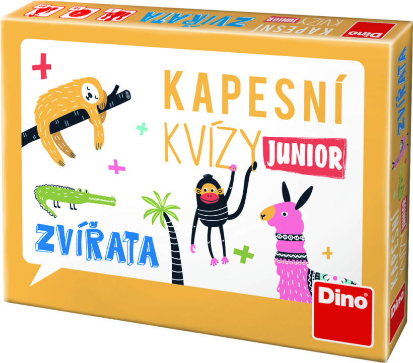 Kapesní kvízy Junior - Zvířátka - Cestovní hra