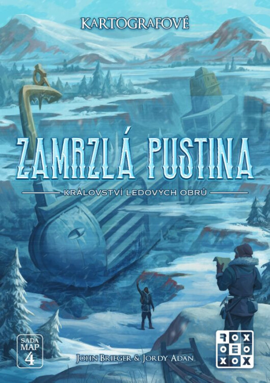 Kartografové: Sada map 4 - Zamrzlá pustina: Království ledových obrů
