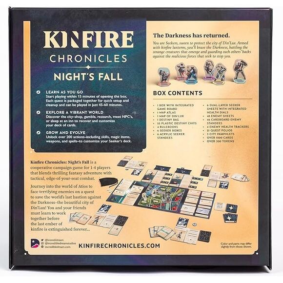 Kinfire Chronicles Nights Fall US 2.0